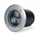Outdoor Underground Light Recessed Ground Light IP66 Waterproof LED Buried Lights AC85-265V Spotlight for Garden Sidewalk Stair Pathway Walkway Yard Landscape Lighting