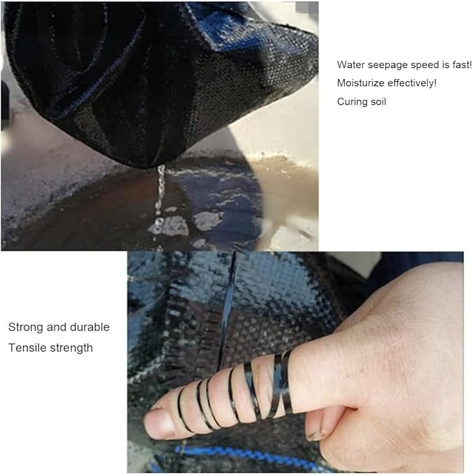 CHALKE Orchard Agricultural Weed Cover Durable Weeding Cloth Black Pe Gardening Mulch Cloth Mulch Special for Apple Peach Fruit Trees 10/50pcs (Color : Black 1x1m 50pcs)