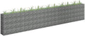 Gabion Raised Bed Galvanized SteelRaised Beds Raised Garden Boxes Planter Boxes Outdoor Outdoors for VegetablesFlowersHerbs 177.2x11.8x35.4