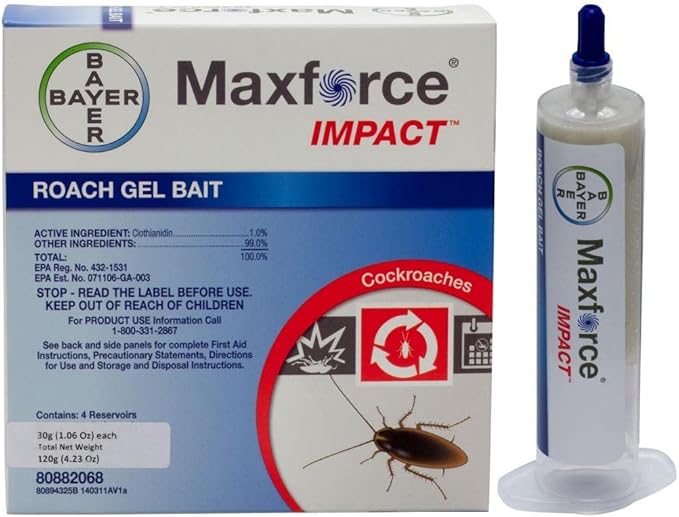 Bayer - Maxforce Impact 4 Tips 4 plungers 4 reservoirs