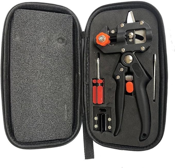 CHKJ Garden Grafting Pruning Tool Set Fruit Tree Pruning Shears Scissors Fruit Tree Pruning Machine Fruit Tree Grafting Scissor