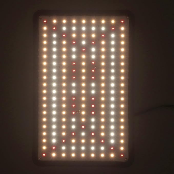 Plant Grow Light 180 LEDs Red White Warm Light Hanging Growing Lamp for Flower Vegetable Fruit
