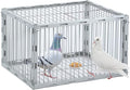 Pigeon Trap with Escape-Proof DesignBirds Trap with One-Way EntryChicken and Bird Traps Cage for PigeonPortable &amp Easy AssemblyUnharmful Made of High-Strength Iron with Anti-Rust Paint
