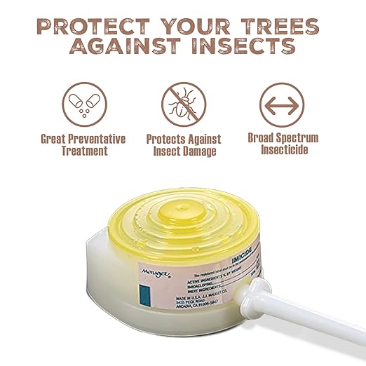 Mauget Imicide 2ml Tree Injector Insecticide Containing Imidacloprid 10% Merit