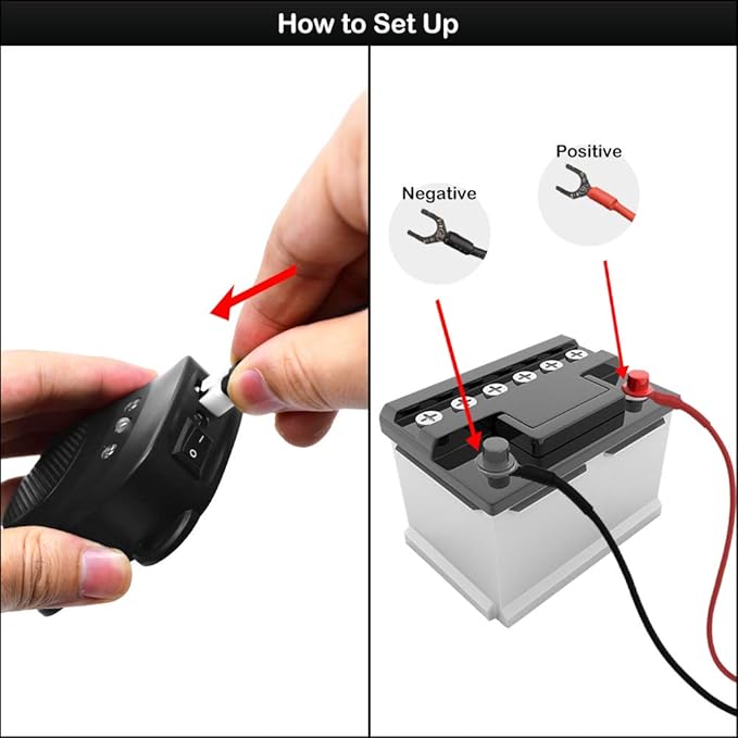 Loraffe Under Hood Rodent Repellent for Car Engines 12V 24V Ultrasonic Mouse Deterrent with LED Strobe Lights – Mice and Rat Repeller for Truck RV Vehicle Engine Protection Pack of 2