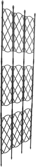 Outdoor Garden Trellis for Tomatoes Cages Chain Trellis Plant Climbing Rack Metal Plant Vine Support Stake