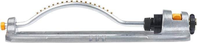 Melnor 65118-AMZ XT Metal Turbo Oscillating Sprinkler with QuickConnect Product Adapter Amazon Bundle 4000 sq. ft. Coverage