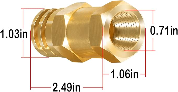 Boomless Spray Nozzle 1/2 FPT #5 Orifices (90° &amp 180° Caps) 2.0 GPM @ 40 PSI #6540-1 6540 1 6540-01 654001 65401(2.0 GPM)
