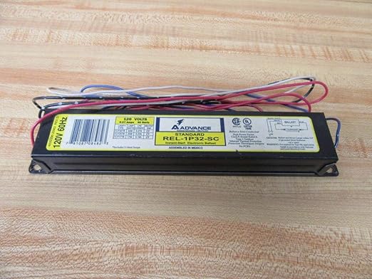 ADVANCE BALLAST REL-1P32-SC 120VAC 0.27AMP 60HZ Electronic Ballast