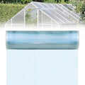 Polycarbonate Sheet 98.4Ft x 3.28FtDIY UV Resistant Polycarbonate Greenhouse PanelsInsulated Transparent Polycarbonate Roof Panels for Roof Farming Gardening Agriculture Courtyards Canopy