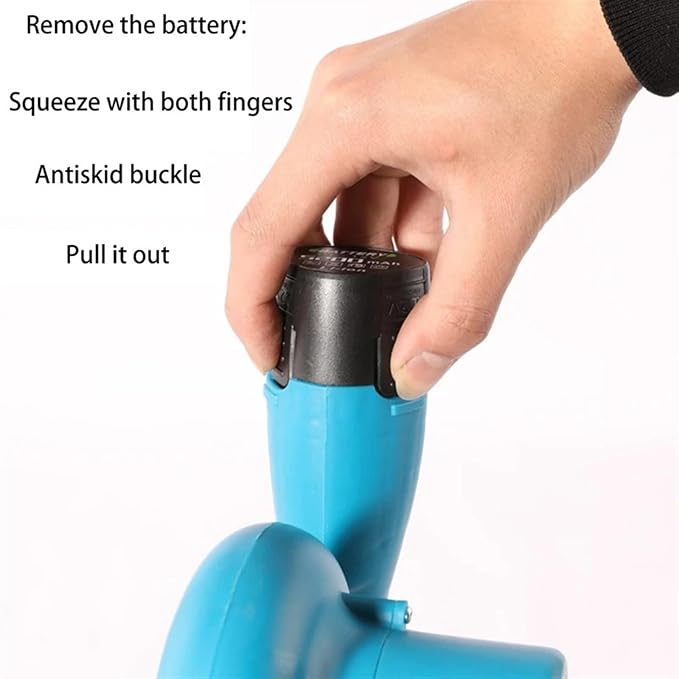 Electric Air Blower Wireless Speed Control Fan Outdoor Tool Camping Air Blower