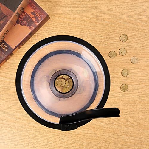 Transparent Vortex Piggy Bank Circling Saving Box Vortex Bank