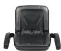 for 10059 High Back Lawn Mower Seat w/Armrests for Dixie Chopper Dixonfor Cub Cadet