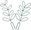 2pcs Green Iron Plant Climbing Frame Trellis for Garden and Indoor Potted Plants Sturdy Tomato Cages with Support for Climbing Vegetables and Flowers