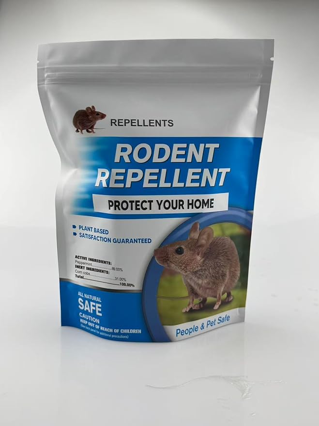 Rodent Repellent Mouse Repellent Outdoor - 6P