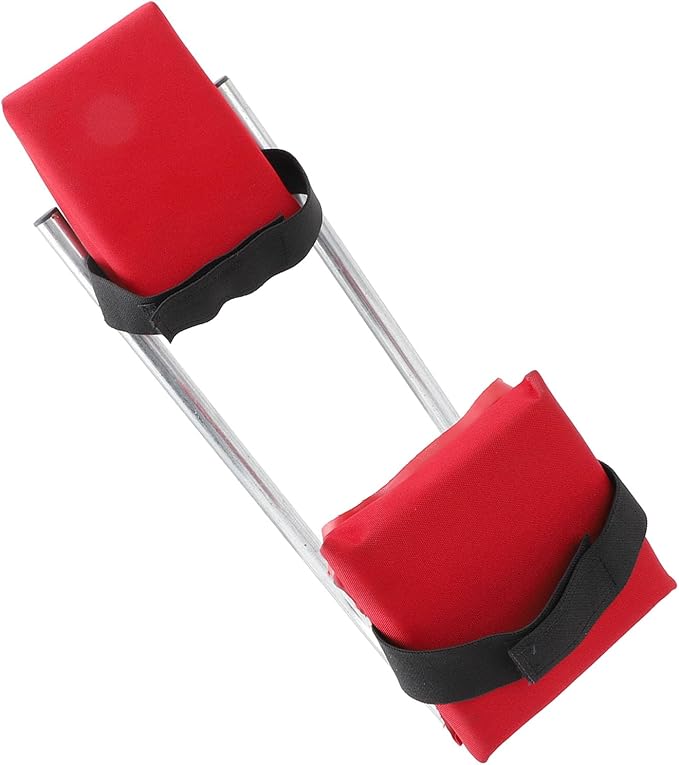 Gardening Knee Seat Labor Saving Kneeling Seat with EVA Pad Anti Numbness Leg Brace for Gardening Fishing Floor Cleaning High Load Bearing Portable Kneeling Seat for Repair Work (Red)