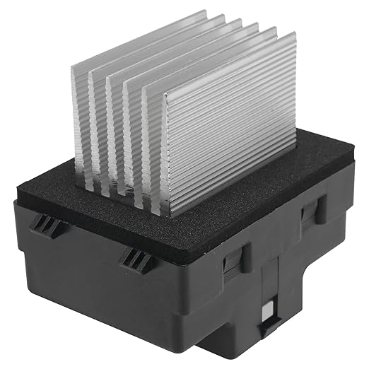 HVAC Blower Motor Resistor - Compatible with Ford Lincoln and Mercury - Replaces 973-057 6E5Z19E624AA 8E5Z19E624A JA1712 4P1589 - Fusion 2010-2012 10-12 MKZ 2010 2011 Milan Dual Zone ATC