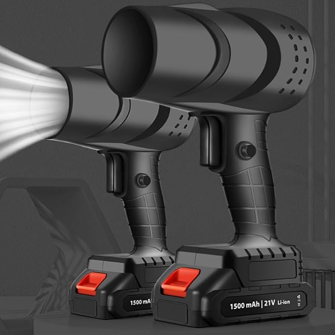 Leaf Blower Cordless Blower21V*2 Pcs Li-ion Battery20000RPM 150MPH 2024 New Model &amp PortableElectric LightweightLeaf Blowers for Lawn Care Yard Sidewalk Blowing Leaves and Dust