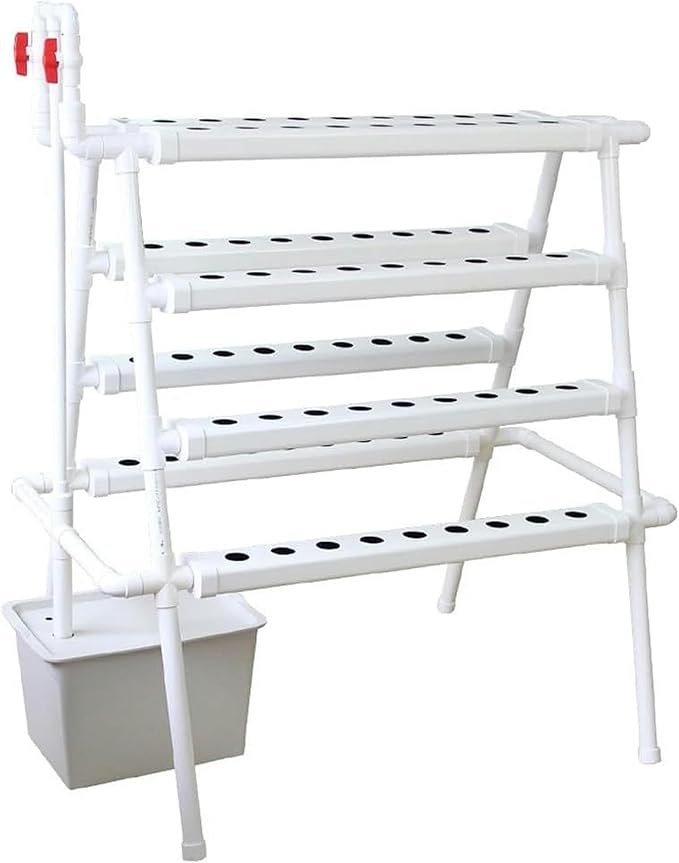 Hydroponics Growing SystemVertical Hydroponic Growing Systems PVC Tube Plant Vegetable Without Water Tank for Leafy Vegetables