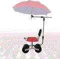 Garden Trolley Rolling Seat Kneele Stool Cart Patio Wagon Scooter Chair with Comfort Cushion Perfect Garden Stool for Garden Outdoor Yard Load Capacity Up to 150 Kg
