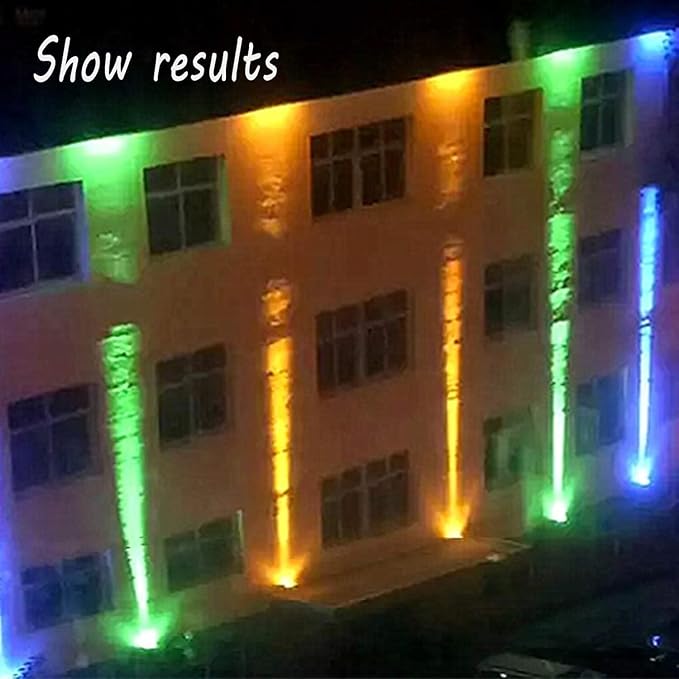 Rotating Spotlight Outdoor Landscape Light - Waterproof Projector with Long Range Beam for Garden Patio and Yard