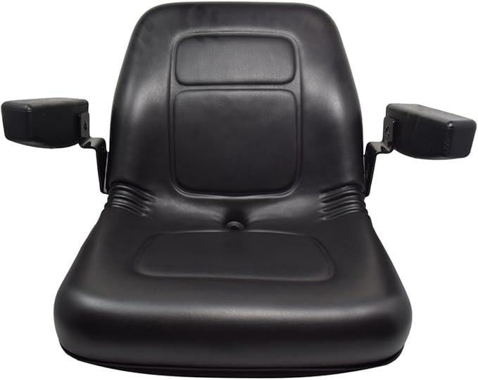 High Back Lawn Seat W/Armrests Black Gravely High Back Lawn Seat W/Armrests Black Gravely 03829400 01546100 HBLMSWABGHH