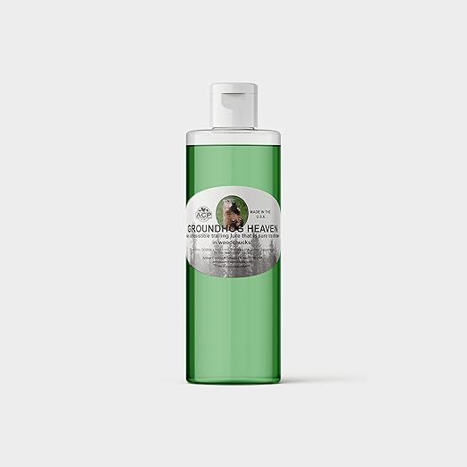 Groundhog Heaven 5 Ounce | Long Lasting &amp Highly Attractive Bait for Catching Groundhogs Woodchucks &amp Rabbits | Strong Garden Vegetable Scent