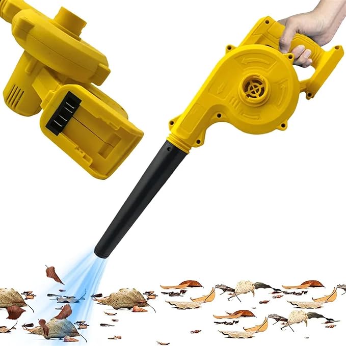 2 in 1 Cordless Air Blower &amp Vacuum Cleaner 20000r/min Computer Dust Collector 21V Leaf Blower