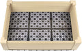 NewTechWood Composite Lumber Patio Raised Garden Bed Kit (24 x 36) (Japanese Cedar)