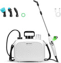 2 Gallon Electric Sprayer Battery Powered Spray Bottle Automatic Water Pump Plant Mister Weed Yard Sprayer with 3 Nozzles Ergonomic Handle 3 Hours Long Battery Life