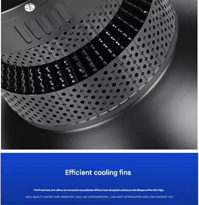 LED Factory Lights Falling Chain Lighting High-Power Lamps Suitable for Large-Area Light in Industrial Plants100W/200W Indoor Stadium Warehouse(150W(110V))