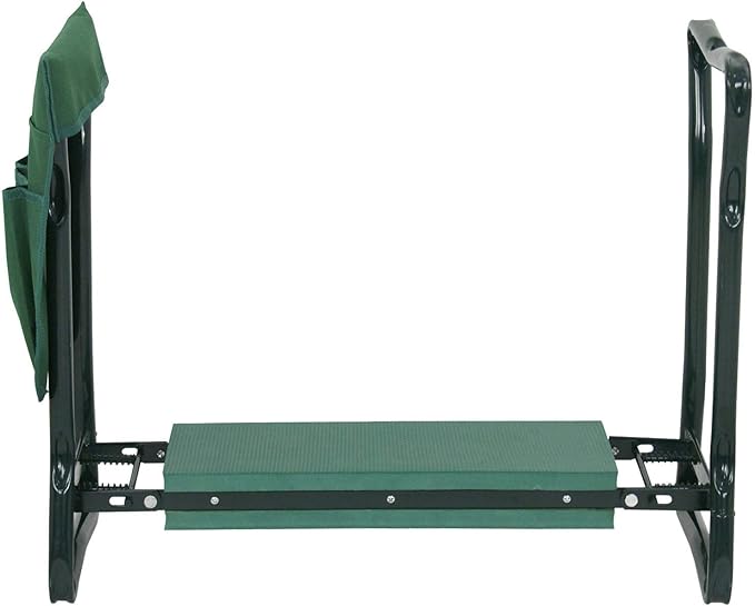 Foldable Garden Kneeler and Seat Portable Stool EVA Pad Bonus Tool Pouch USA