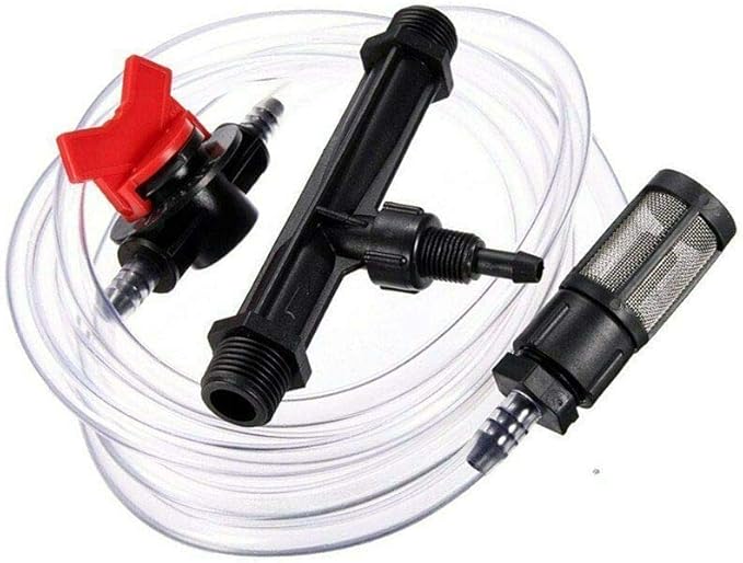 Garden Irrigation Device G1 Irrigation Fertilizer Venturi Fertilizer Injector Switch Water Tube Kit