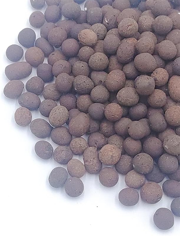 Clay Pebbles for Indoor Plants Hydroponics Soil Conditioner 5-10 mm 5 LB (5-10mm（10 lb）)