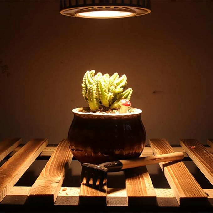 LED PAR30 Grow Light Bulb 30W E27 6000K LED Plant Light BulbCOB Lamp Bead LED Grow Lights for Indoor Plants Full Spectrum Energy Saving Grow Lamp for Seeding Growing