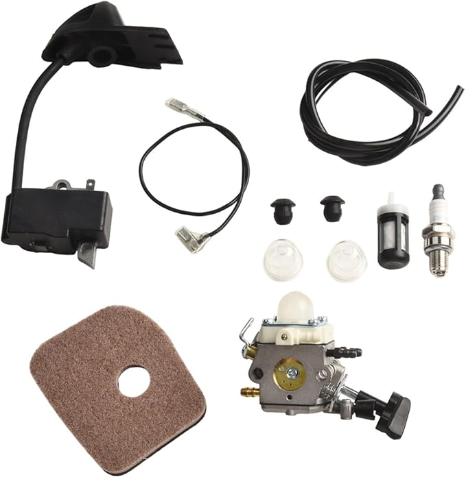 Carburetor Ignition Coil Kit For BG86 SH56 SH56C SH86 SH86C BlowerReplacement Parts Set With Air Filter