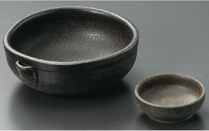 Yamasita Craft 11019250 Carbonized Soil 5.0 Gourd Orientation 4.9 x 5.7 x 2.0 inches (12.5 x 14.5 x 5 cm)
