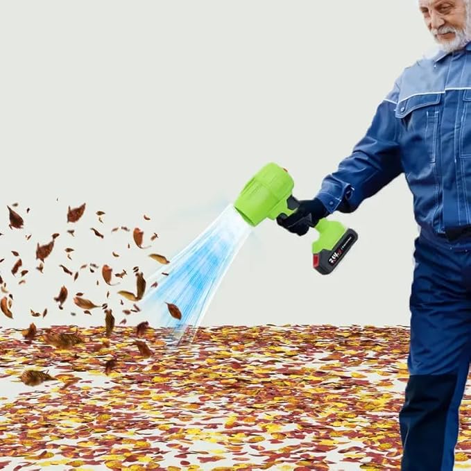 Turbo Jet Blower Leaf Blower Violent Turbo Fan Pure Copper Motor Car Drying After Wash Handheld Snow Blower Cordless Turbo Power Air Duster Home Improve Garden Mainte Perfect Christmas