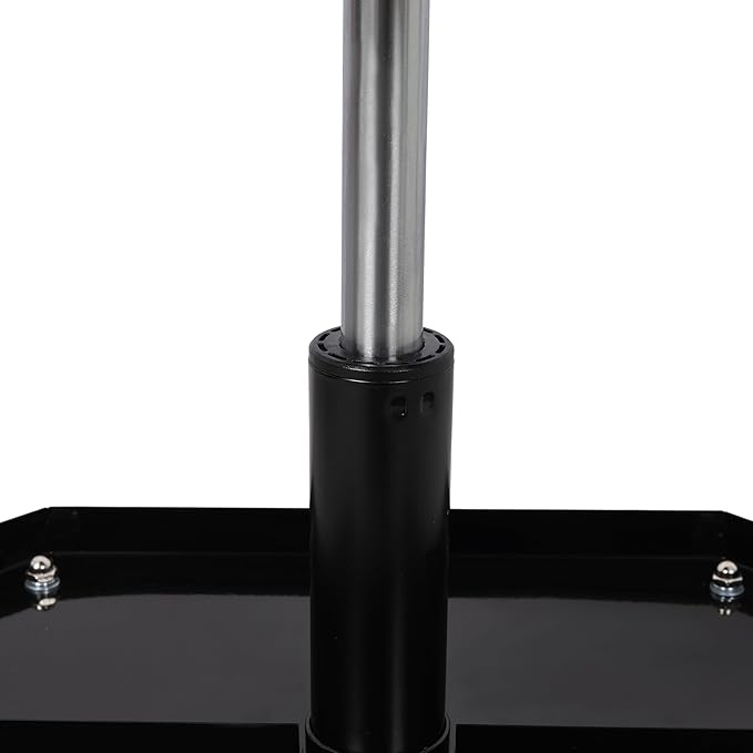 250 LBS Heavy-Duty Rolling Pneumatic Creeper Garage Stool - Adjustable Height (16.5-21) Durable Tool Tray Storage 360° Swivel Casters Ergonomic Cushioned Seat