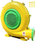 950W 1.25HP Inflatable Bounce House Blower Air Blower for Outdoor Bounce Houses Water Slides Air Sofas Jumpers Paint Booth and Other Suitable Outdoor inflatables Air Pump Fan