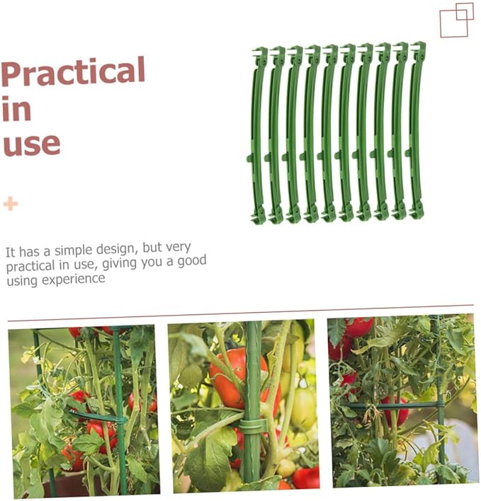 50pcs Garden Plant Climbing Racks Trellis Support for Vines Flowers and Vegetables for Indoor and Outdoor Use