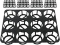 Operitacx 5pcs Nursery Pot Bracket Round Hole Germination Tray Racks Lightweight Planting Stand for Easy Storage Design for Pots for Gardening Enthusiasts