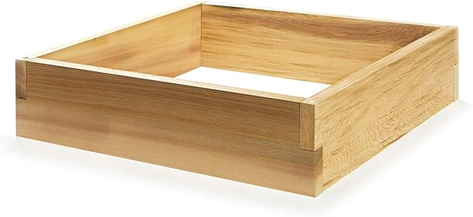 All Things Cedar RG36 3-ft x 3-ft Cedar Raised Garden Box | Expandable Plant Bed Stackable Wooden Planter - Easy Assembly Western Red Cedar Build Outdoor Gardening Solution