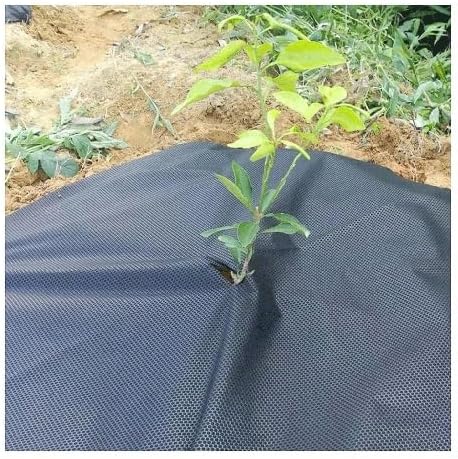 Tree Protection Mats Ecological Cloth Mulch Ring Round Weed Barrier Plant Cover for Agricultural Anti Grass Clot (Color : 1.0X1.0M Size : 1pcs)