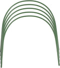 Alasum 5PCS Plastic Coated Steel Garden Hoops for Greenhouse Arch Shaped Supports for Gardening Use Sturdy and Sturdy Tunnel Holders Random Style