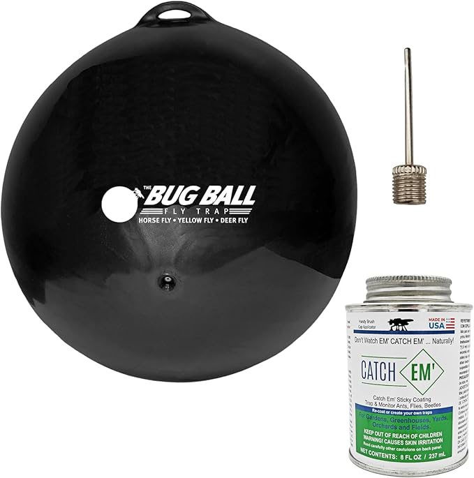 Bug Ball Starter Kit - Biting Fly and Insect Trap Pack of 3