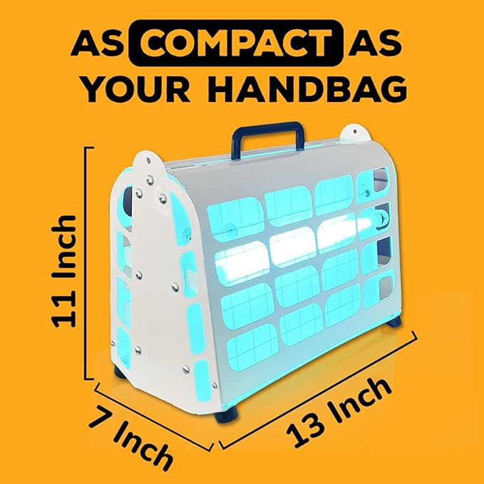 Gardner ATMX-30 Indoor Fly Trap for Restaurants Garages Commercial &amp Industrial Use - Portable Insect Control for Capturing Flies Moths Gnats Mosquitos and Other Flying Insects - Made in USA