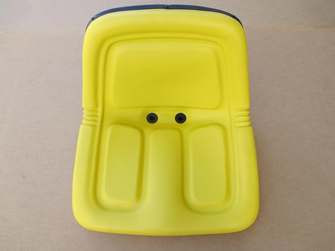Replacement for fits YELLOW SEAT FOR JD F510 FRONT MOWER F525 F925 GARDEN TRACTOR 110 112