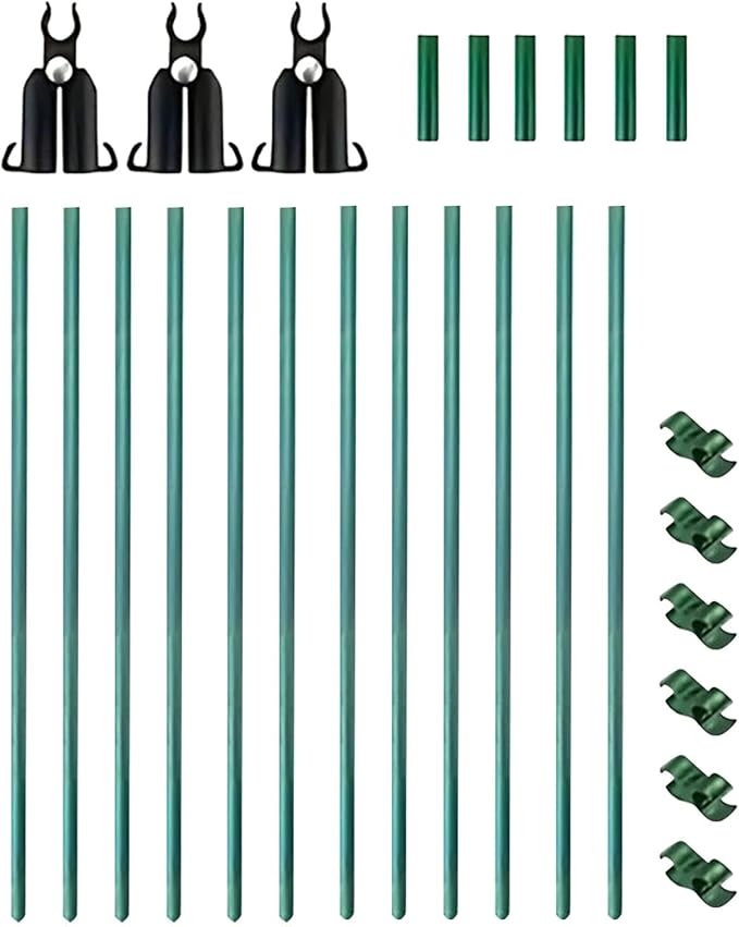 Cucumber Trellis Plant Grow Support A Frame Garden Trellis Detachable for Raised Bed Cucumber Tomato Grape Indoor Outside Pipe Thick 1.1cm