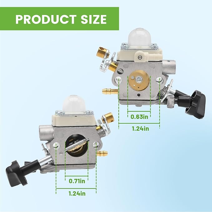 BR200 Carburetor with Air Filter Tune up Kit for Stihl BR200 BR 200 Backpack Blowers Replace Zama C1M-S219 4241-120-0625